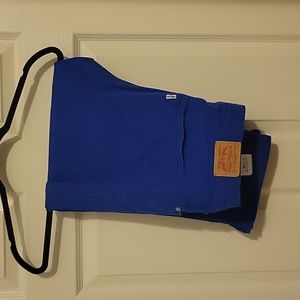 Blue Capri Levi's